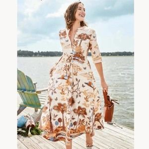 Spartina 449 Kennedy Shirt Dress Ashley River Landscape Sienna NEW Size Large